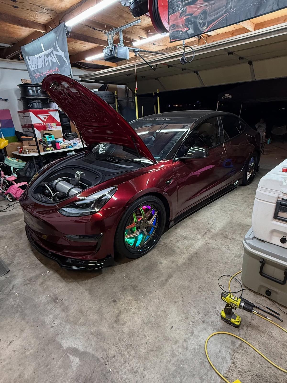 Air suspension build